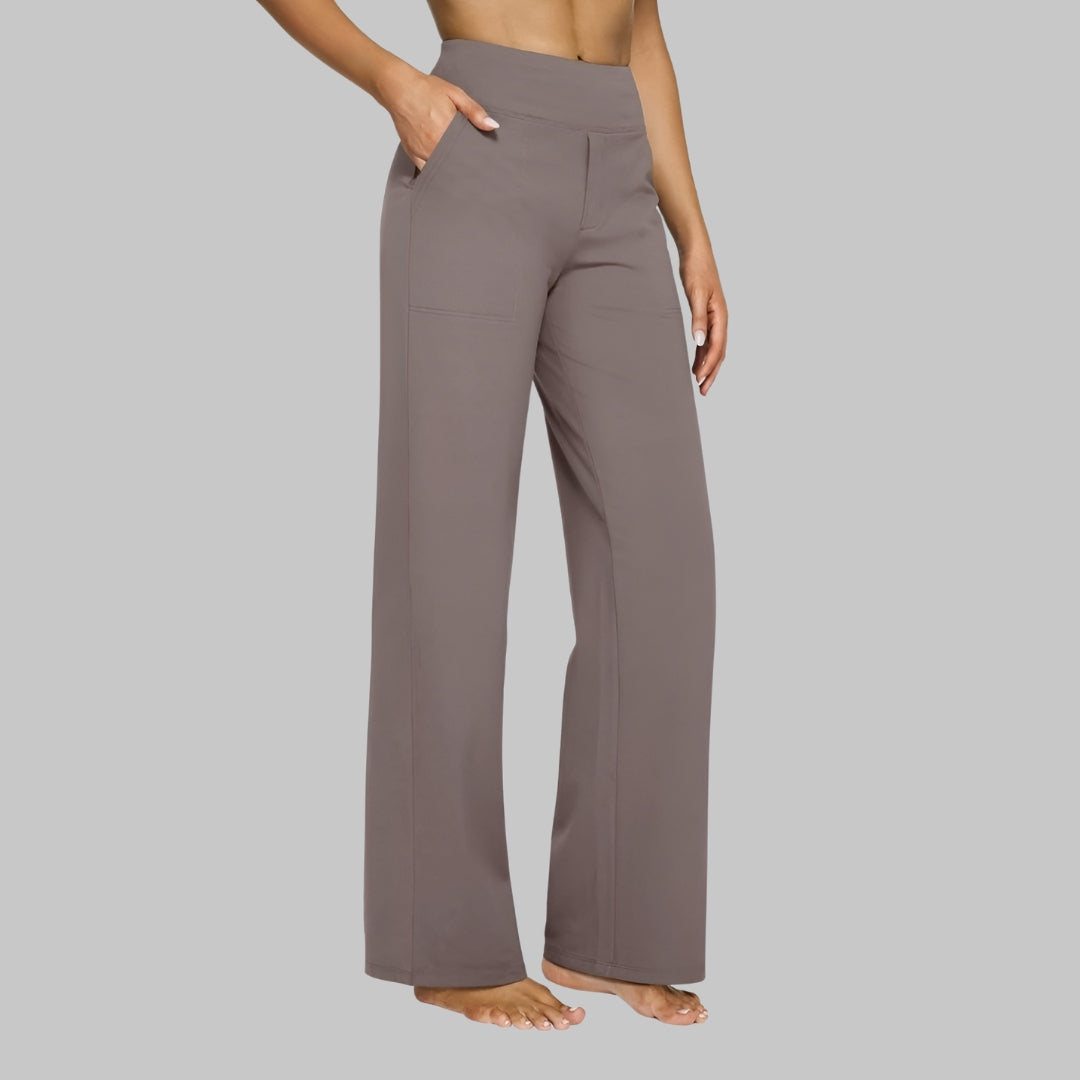 Valfeni | Pantalones elásticos cómodos mujer