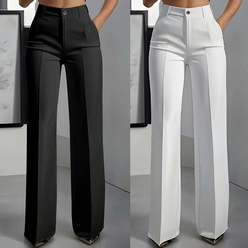 Valfeni | Pantalones de traje de mujer de cintura alta