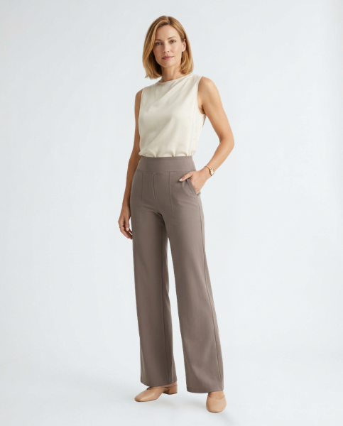 Valfeni | Pantalones elásticos cómodos mujer