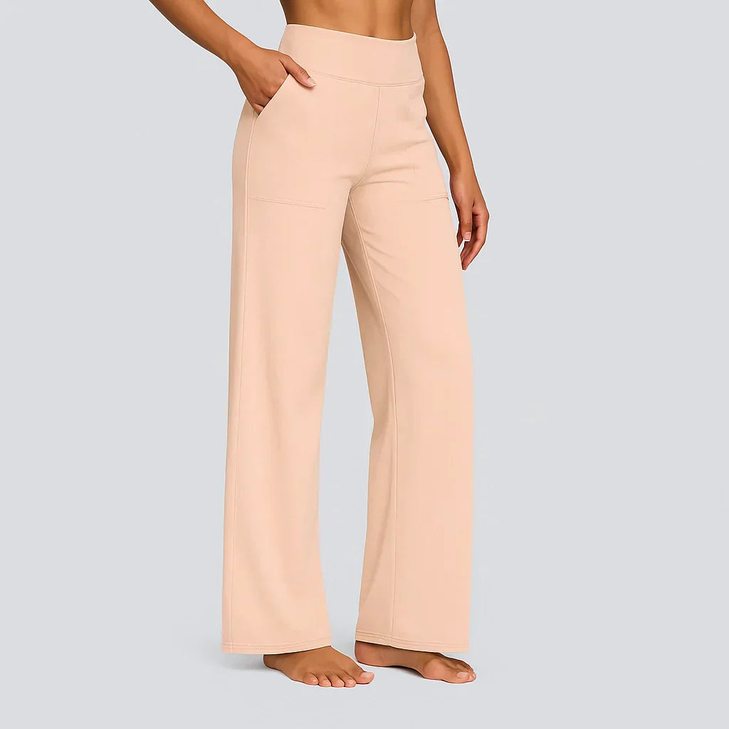 Valfeni | Pantalones elásticos cómodos mujer