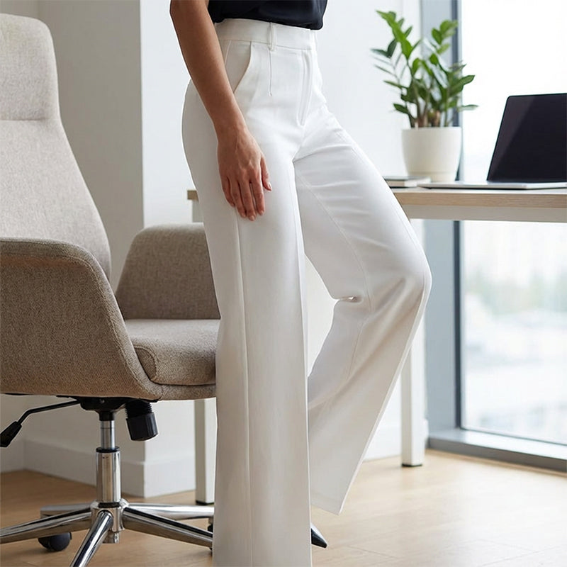Valfeni | Pantalones de traje de mujer de cintura alta