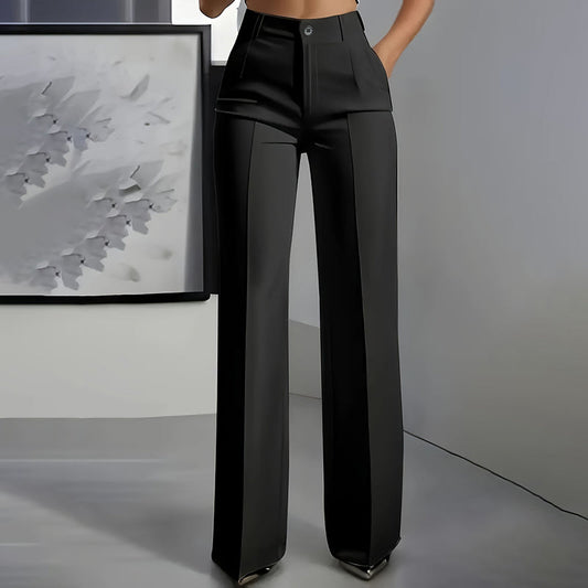 Valfeni | Pantalones de traje de mujer de cintura alta