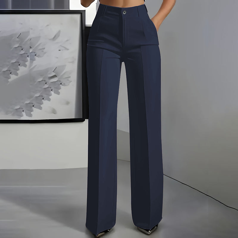 Valfeni | Pantalones de traje de mujer de cintura alta